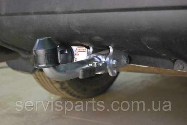 Оцинкований фаркоп Volvo XC60 2008-2017 (Вольво) Швидкознімний автомат на ручці - Зображення 2