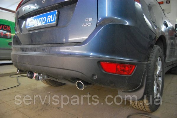 Оцинкований фаркоп Volvo XC60 2008-2017 (Вольво) Швидкознімний автомат на ручці - Зображення 3