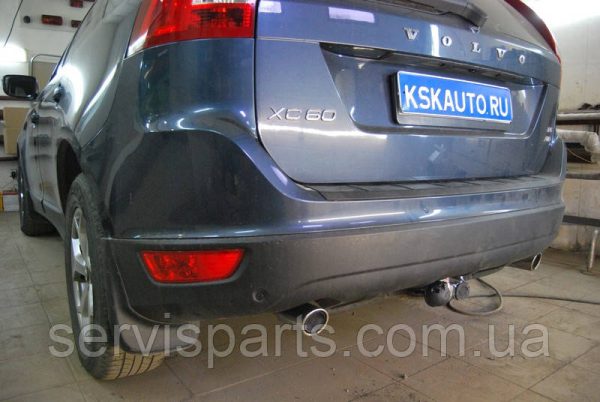 Оцинкований фаркоп Volvo XC60 2008-2017 (Вольво) Швидкознімний автомат на ручці - Зображення 6
