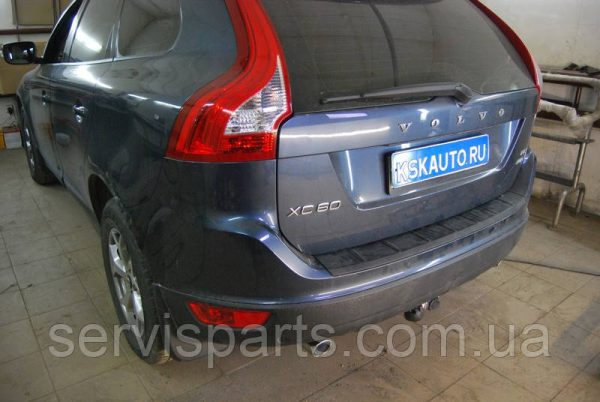 Оцинкований фаркоп Volvo XC60 2008-2017 (Вольво) Швидкознімний автомат на ручці - Зображення 7