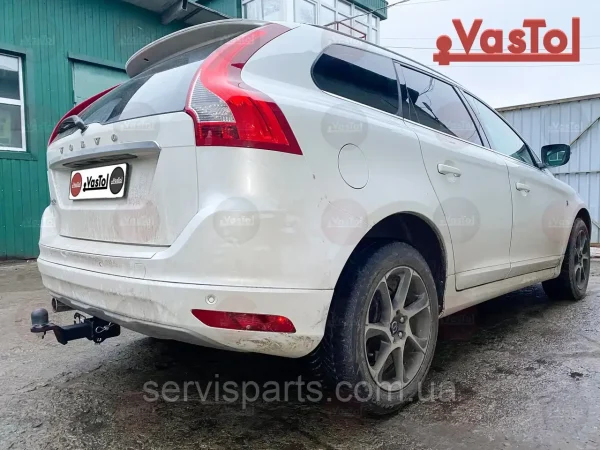 Фаркоп знімний гак Volvo XC60 I 2008-2017 (Вольво ХС60) Американська вставка під квадрат