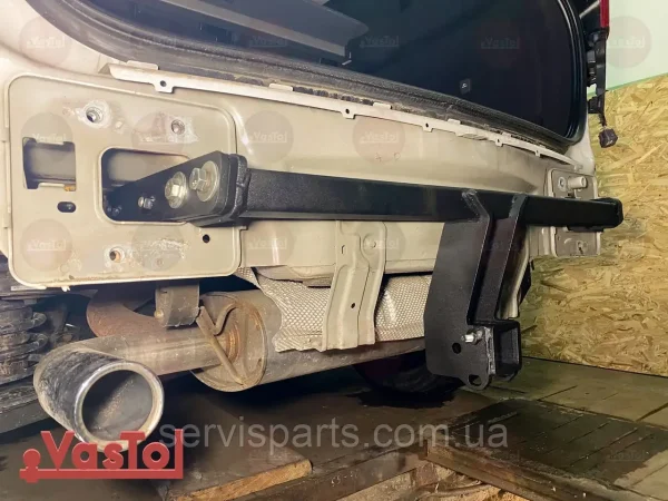 Фаркоп знімний гак Volvo XC60 I 2008-2017 (Вольво ХС60) Американська вставка під квадрат - Зображення 3