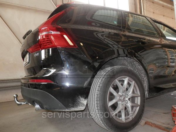 Фаркоп Volvo XC60 II 2017- (Вольво ХС60) оцинкований на болтах