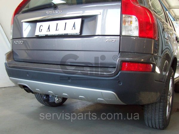 Оцинкований фаркоп для Volvo XC90 I 2003-2015 Швидкознімний автомат на ручці - Зображення 2