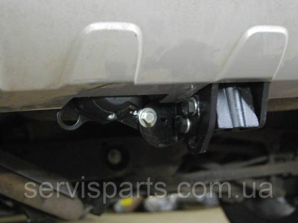 Польський фаркоп Volvo XC90 I 2003-2015 Швидкознімний вертикальний автомат на ключі - Зображення 7