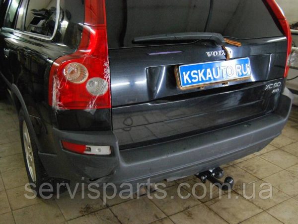Фаркоп знімний гак Volvo XC90 I 2003-2015 без демонтажу бампера - Зображення 3