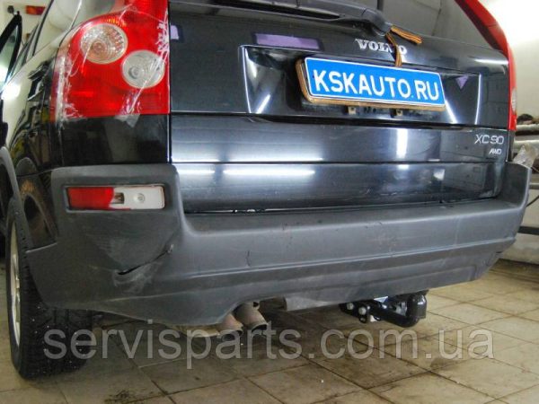 Фаркоп знімний гак Volvo XC90 I 2003-2015 без демонтажу бампера - Зображення 4