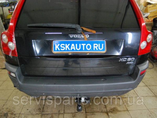 Фаркоп знімний гак Volvo XC90 I 2003-2015 без демонтажу бампера - Зображення 5