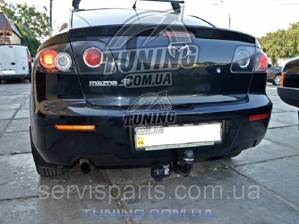 Польський фаркоп на Mazda 3 2003-2009 BK