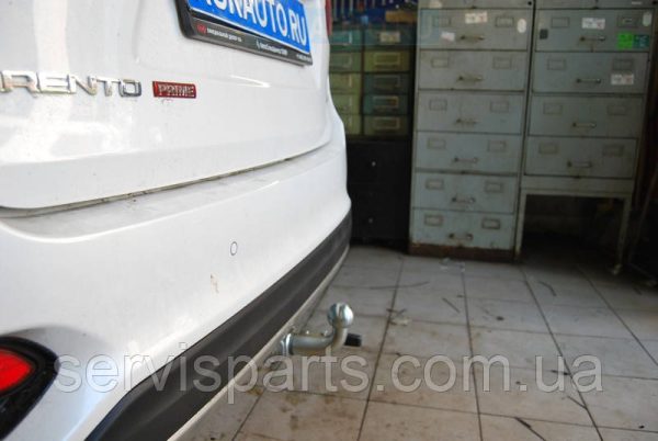 Фаркоп Kia Sorento 2012-2020 (Кіа Соренто) оцинкований Швидкознімний автомат на ручці - Зображення 7
