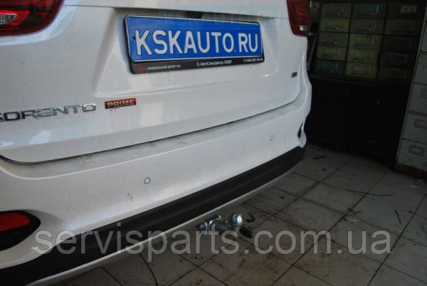 Фаркоп Kia Sorento 2012-2020 (Кіа Соренто) оцинкований Швидкознімний автомат на ручці - Зображення 9
