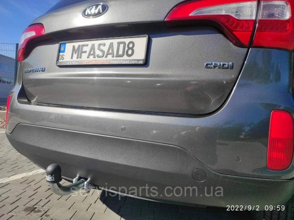 Оцинкований фаркоп на Kia Sorento 2012-2020