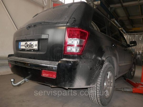 Знімний фаркоп на Jeep Grand Cherokee WK 2005-2010 (без підрізання бампера) - Зображення 3