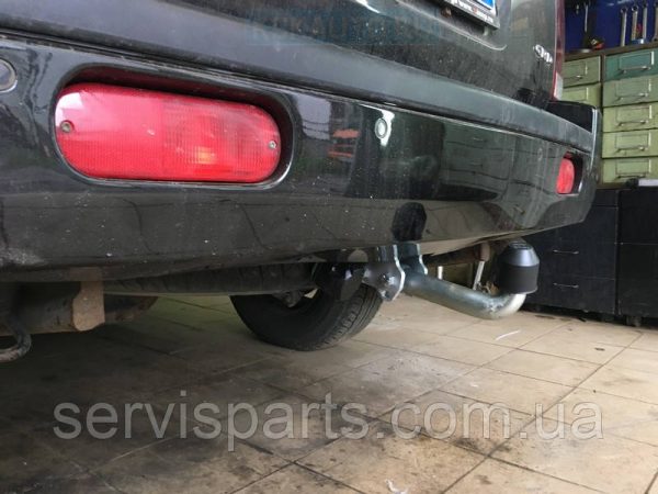 Знімний фаркоп на Jeep Grand Cherokee WK 2005-2010 (без підрізання бампера) - Зображення 9
