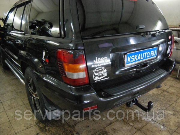 Польський фаркоп на Jeep Grand Cherokee II 1999-2005 без зняття бампера - Зображення 3