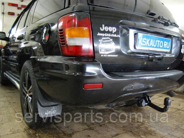 Польський фаркоп на Jeep Grand Cherokee II 1999-2005 без зняття бампера - Зображення 4