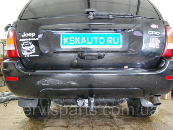 Польський фаркоп на Jeep Grand Cherokee II 1999-2005 без зняття бампера - Зображення 5