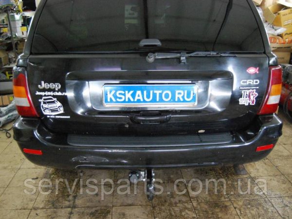 Польський фаркоп на Jeep Grand Cherokee II 1999-2005 без зняття бампера - Зображення 6
