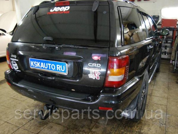 Польський фаркоп на Jeep Grand Cherokee II 1999-2005 без зняття бампера - Зображення 7