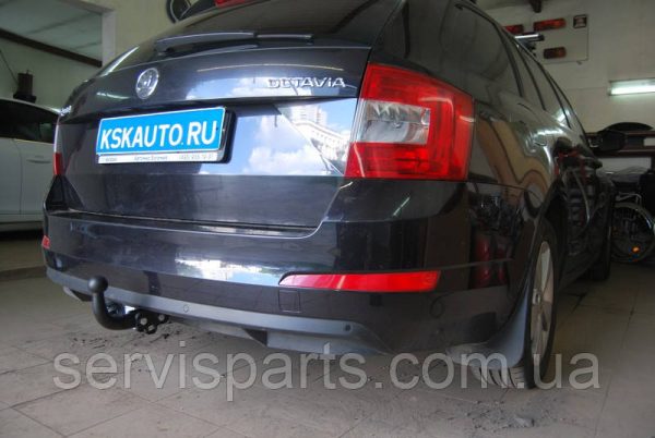 Польський фаркоп на Skoda Octavia A7 2013-2020 (Шкода Октавія А7) - Зображення 7