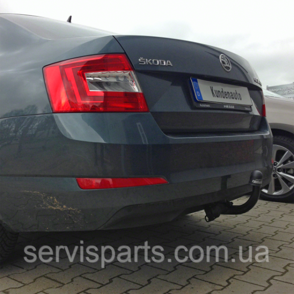 Швидкоз'ємний фаркоп на Skoda Octavia A7 2012-2020 (Шкода Октавія А7) - Зображення 2
