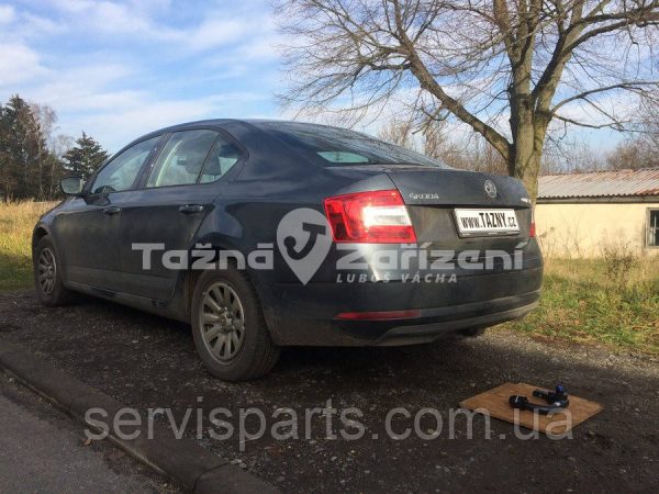 Швидкоз'ємний фаркоп на Skoda Octavia A7 2012-2020 (Шкода Октавія А7) - Зображення 4