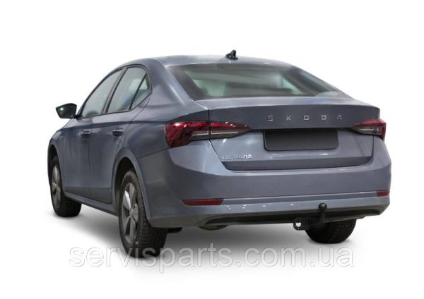 Знімний гак фаркоп на Skoda Octavia A8 2020- (Шкода Октавія А8)