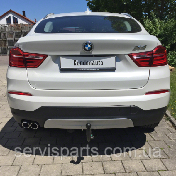 Швидкоз'ємний фаркоп на BMW X4 F26 2014-2018 на ключах - Зображення 4