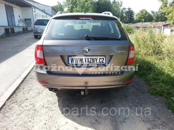Польський фаркоп на Skoda Superb II 2008-2015 (Шкода Суперб) - Зображення 5