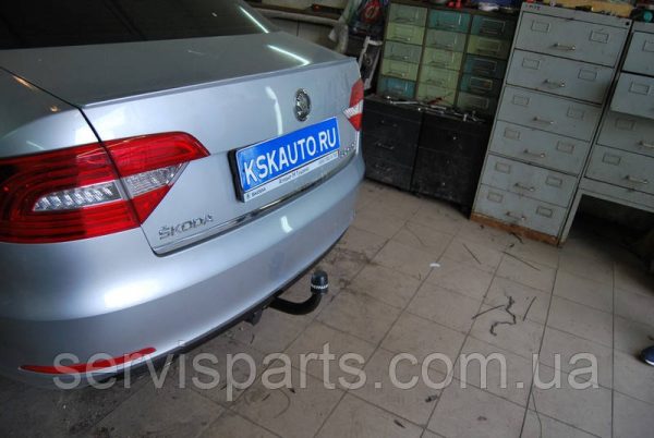 Польський фаркоп на Skoda Superb II 2008-2015 (Шкода Суперб) - Зображення 8