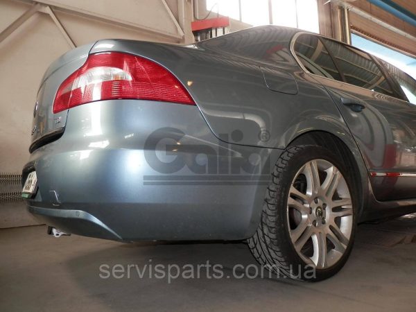 Оцинкований фаркоп на Skoda Superb II 2008-2015 (Шкода Суперб 2) Швидкознімний автомат на ручці - Зображення 6