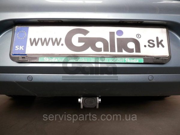 Оцинкований фаркоп на Skoda Superb II 2008-2015 (Шкода Суперб 2) Швидкознімний автомат на ручці - Зображення 7