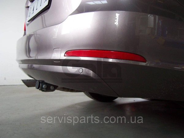 Оцинкований фаркоп на Skoda Superb II 2008-2015 (Шкода Суперб 2) Швидкознімний автомат на ручці - Зображення 9