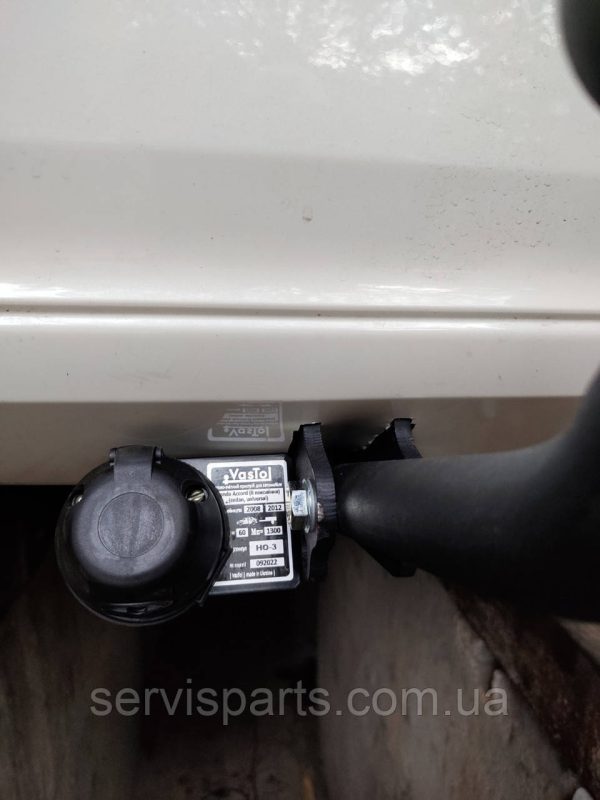 З'ємний фаркоп на Honda Accord VIII 2008-2012 (Хонда Акорд Європа) - Зображення 4