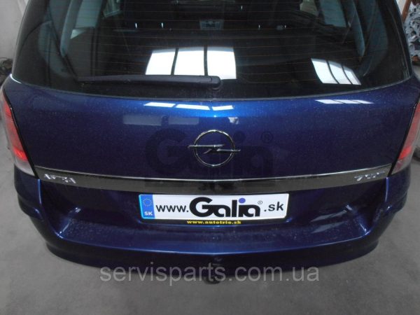 Оцинкований фаркоп на Opel Astra H 2004-2014 (универсал) Швидкознімний автомат на ручці - Зображення 4