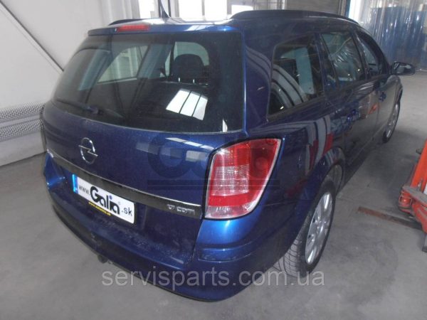 Оцинкований фаркоп на Opel Astra H 2004-2014 (универсал) Швидкознімний автомат на ручці - Зображення 5