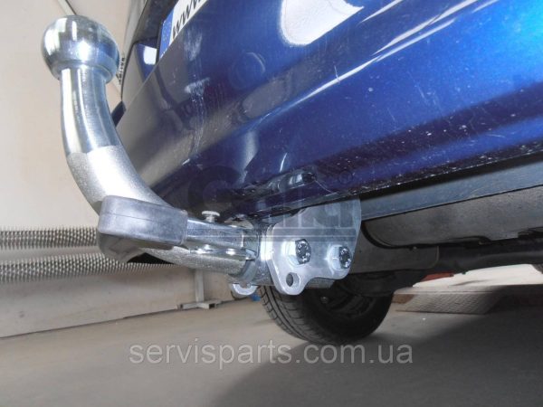 Оцинкований фаркоп на Opel Astra H 2004-2014 (универсал) Швидкознімний автомат на ручці - Зображення 8