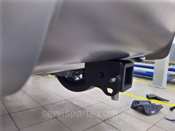 З'єднаний фаркоп Hyundai Tucson IV 2021- без підрізання бампера Американська вставка під квадрат - Зображення 10