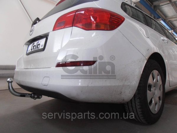 Оцинкований фаркоп Opel Astra J 2010-2015 (седан та универсал) Швидкознімний автомат на ручці - Зображення 9