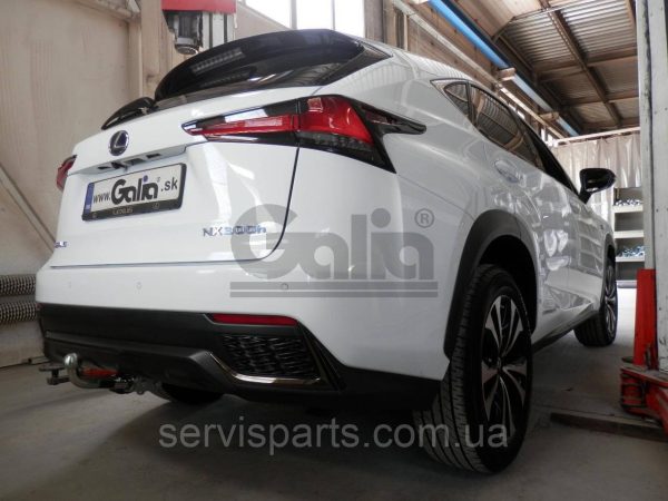 Оцинкований фаркоп Lexus NX300 2014-2021 (вкл. NX300h)