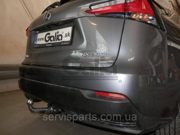 Оцинкований фаркоп Lexus NX300 2014-2021 (вкл. NX300h) - Зображення 2