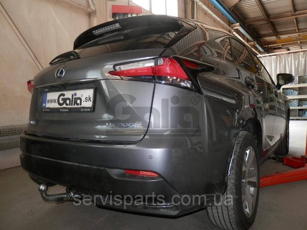 Оцинкований фаркоп Lexus NX300 2014-2021 (вкл. NX300h) - Зображення 9