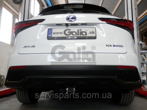 Оцинкований фаркоп Lexus NX300 2014-2021 (вкл. NX300h) Швидкознімний автомат на ручці - Зображення 3