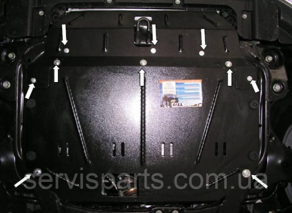 Захист двигуна Hyundai Elantra 4 HD 2006-2010 (Хюндай Елантра) - Зображення 4