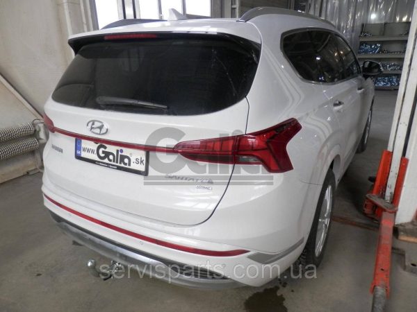 Фаркоп оцинкований на Hyundai Santa Fe 2020- - Зображення 3