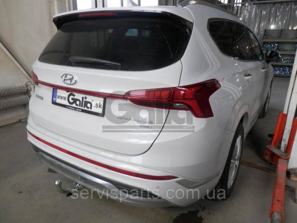 Фаркоп оцинкований на Hyundai Santa Fe 2020- - Зображення 5