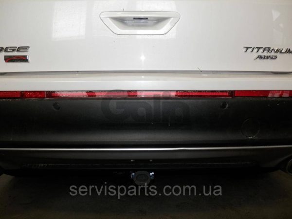Оцинкований фаркоп Ford Edge 2015- (Форд Едж) Швидкознімний автомат на ручці