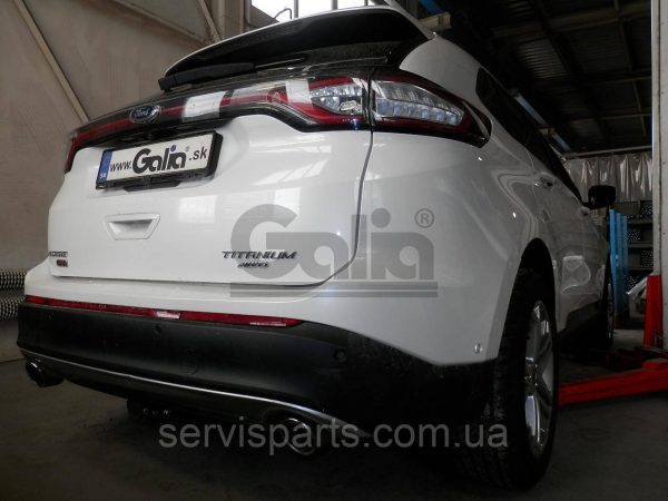 Оцинкований фаркоп Ford Edge 2015- (Форд Едж) Швидкознімний автомат на ручці - Зображення 3