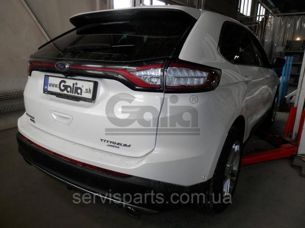 Оцинкований фаркоп Ford Edge 2015- (Форд Едж) Швидкознімний автомат на ручці - Зображення 4