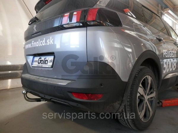 Оцинкований фаркоп на Peugeot 5008 II 2017- (Пежо 5008) - Зображення 7